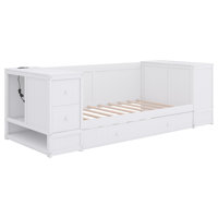Preethika Twin Daybed with Trundle by Red Barrel Studio