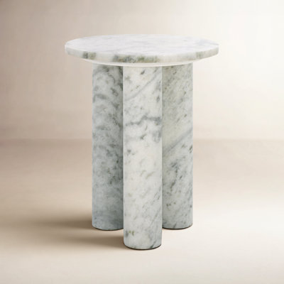 Izel Marble End Table by AllModern