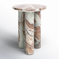 Izel Marble End Table by AllModern