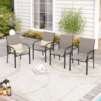 Sumeka Patio Dining Armchair by Red Barrel Studio