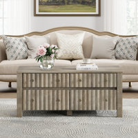Coblitz 4 Legs Coffee Table with Storage by Red Barrel Studio