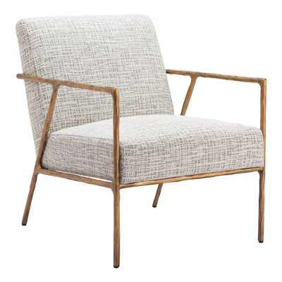 Norrebro Upholstered Armchair by Zuo Hospitality