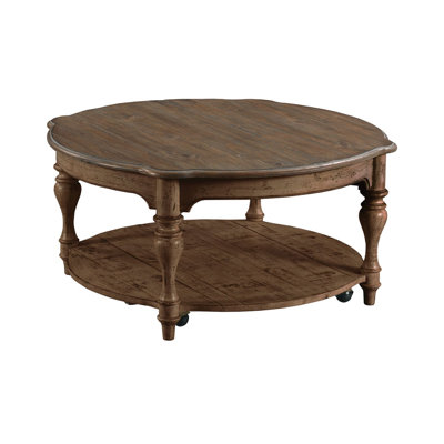 Abdas Solid Wood 4 Legs Coffee Table with Storage