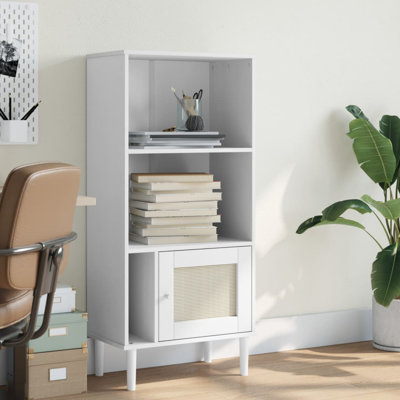 Arrieanna 51.2" H x 23.6" W Solid Wood Cube Bookcase by Bayou Breeze