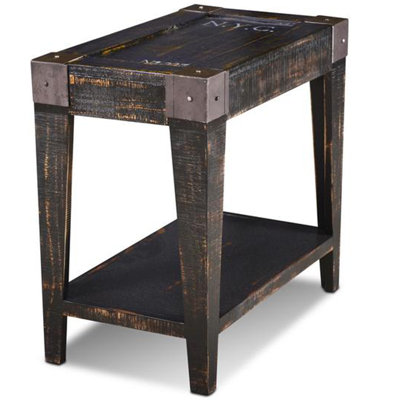 Gawain Solid Wood End Table by Loon Peak