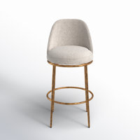 Crush Swivel Bar Stool by Joss & Main