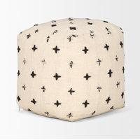 Kaname Upholstered Pouf by Union Rustic