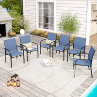 Leopoldine Outdoor Dining Armchair by Red Barrel Studio