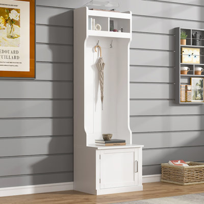 Campesina Hall Tree with Bench and Shoe Storage by Hokku Designs