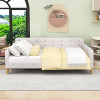 Full Upholstered Dayed With Slats And Legs by Latitude Run