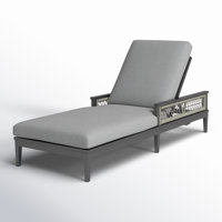 Evalyn 82.5" Long Reclining Single Chaise with Cushions by Joss & Main