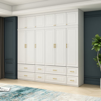 94.4"W Large Wardrobe by Red Barrel Studio