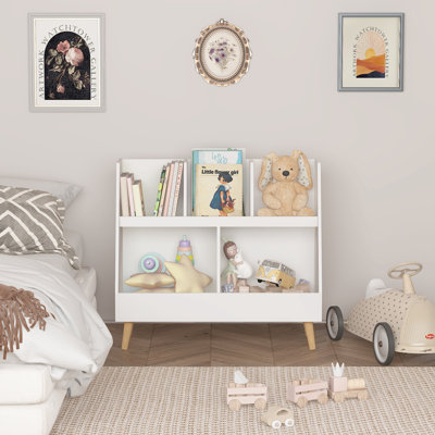 Iyaunna George Oliver Solid Wood Toy Organizer by George Oliver