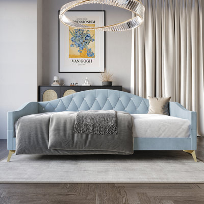 Hurain Upholstered Daybed by Rosdorf Park