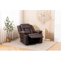 Jesseca Vegan Leather Lift Assist Recliner by Red Barrel Studio