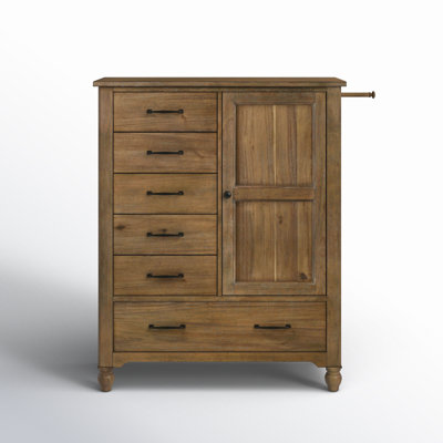 Edan Solid Wood Armoire by Birch Lane