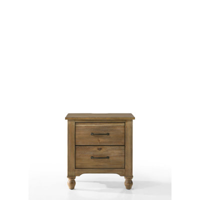 Edan Solid Wood Nightstand by Birch Lane