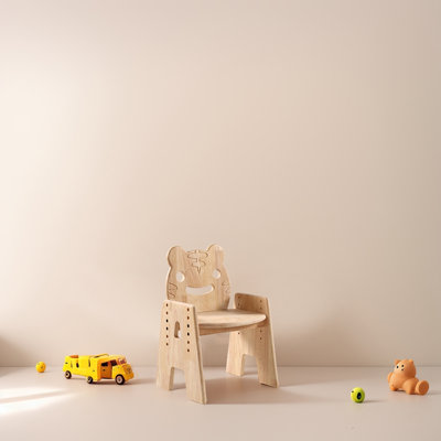 Children Wood Adjustable Height Chair by Zoomie Kids
