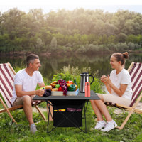 Sebastia Rectangular Outdoor Table by Arlmont & Co.