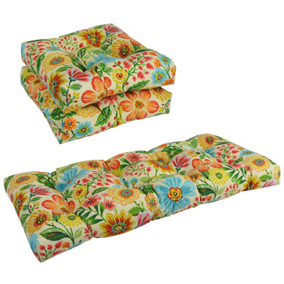 3 - Piece Outdoor Seat Cushion by Red Barrel Studio