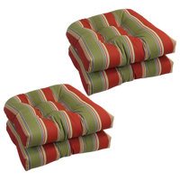19-inch U-Shaped Dining Chair Cushions (Set of 4) by Latitude Run
