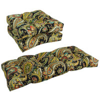 Bungalow Rose 3 - Piece Outdoor Seat Cushion by Bungalow Rose