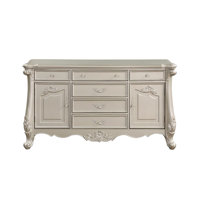 Metsky 6-Drawer Dresser with Scroll Legs by House of Hampton