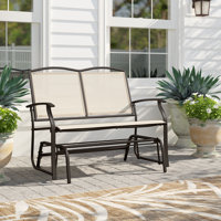 Automn Steel Outdoor Glider by Lark Manor