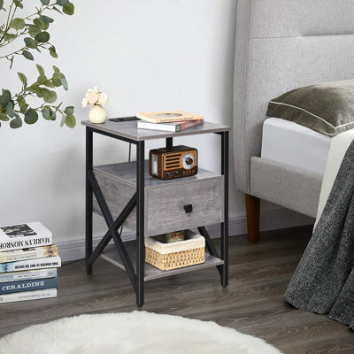 Yenci End Table with Storage by 17 Stories