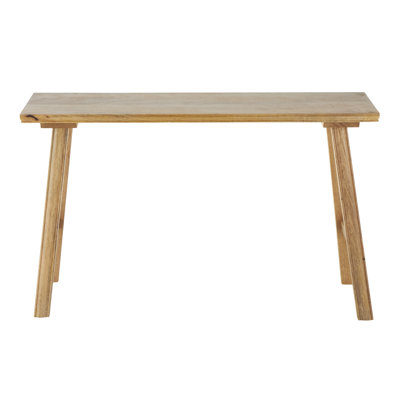Mango Wood Handmade Traditional Brown Bench by Winston Porter