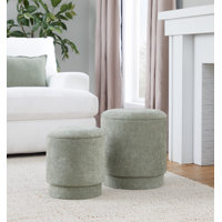 Carlesia Upholstered Storage Ottoman by Wade Logan