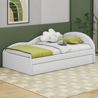 Rafail Upholstered Daybed with Trundle by Red Barrel Studio
