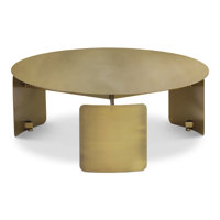 Taoualt Industrial Coffee Table by Everly Quinn