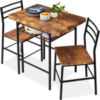 Kasandra 2 - Person Steel Dining Set by 17 Stories