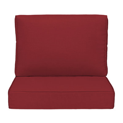 Jakailyn Outdoor Seat/Back Cushion Set by George Oliver