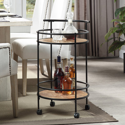 Rayfield Metal Serving Bar Cart by Trent Austin Design