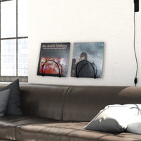 Wall Mounted Media Vinyl Record storage by Mercer41
