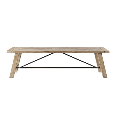 Tekoa Solid Wood Bench by Loon Peak