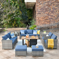 Belby 10 - Person Outdoor Seating Group with Cushions