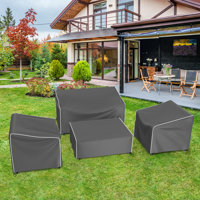 Water Resistant Patio Sectional Covers by Rebrilliant