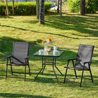 Jordin Folding Patio Dining Armchair by Arlmont & Co.