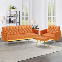 Pellenberg 2 - Piece Velvet Living Room Set by Mercer41