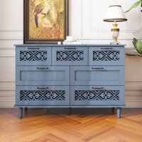 Revella 7 Drawer Cabinet, American Furniture, Suitable for Bedroom, Living Room, Study