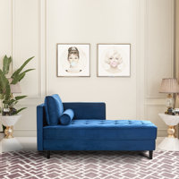 Ramm Velvet Chaise Lounge by Mercer41