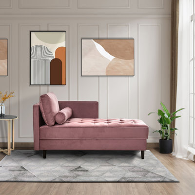 Ramm Velvet Chaise Lounge by Mercer41