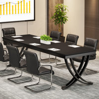 Sarahi Rectangular Conference Table by Inbox Zero