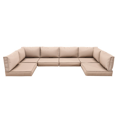 14 - Piece Outdoor Seat/Back Cushion by Latitude Run