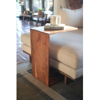 Curnin Solid Wood C Table End Table by Millwood Pines