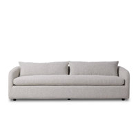 Chloe 97" Upholstered Boucle Sofa