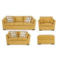 Dywan 4 Piece Stationary Living Room Set by Latitude Run